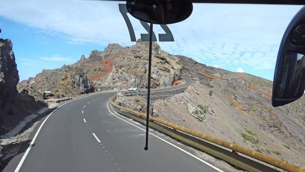 The Road to the Observatory La Palma Canary Islands