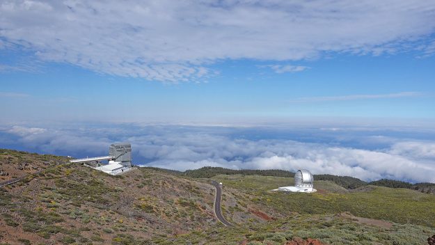 The Road to the Observatory La Palma Canary Islands