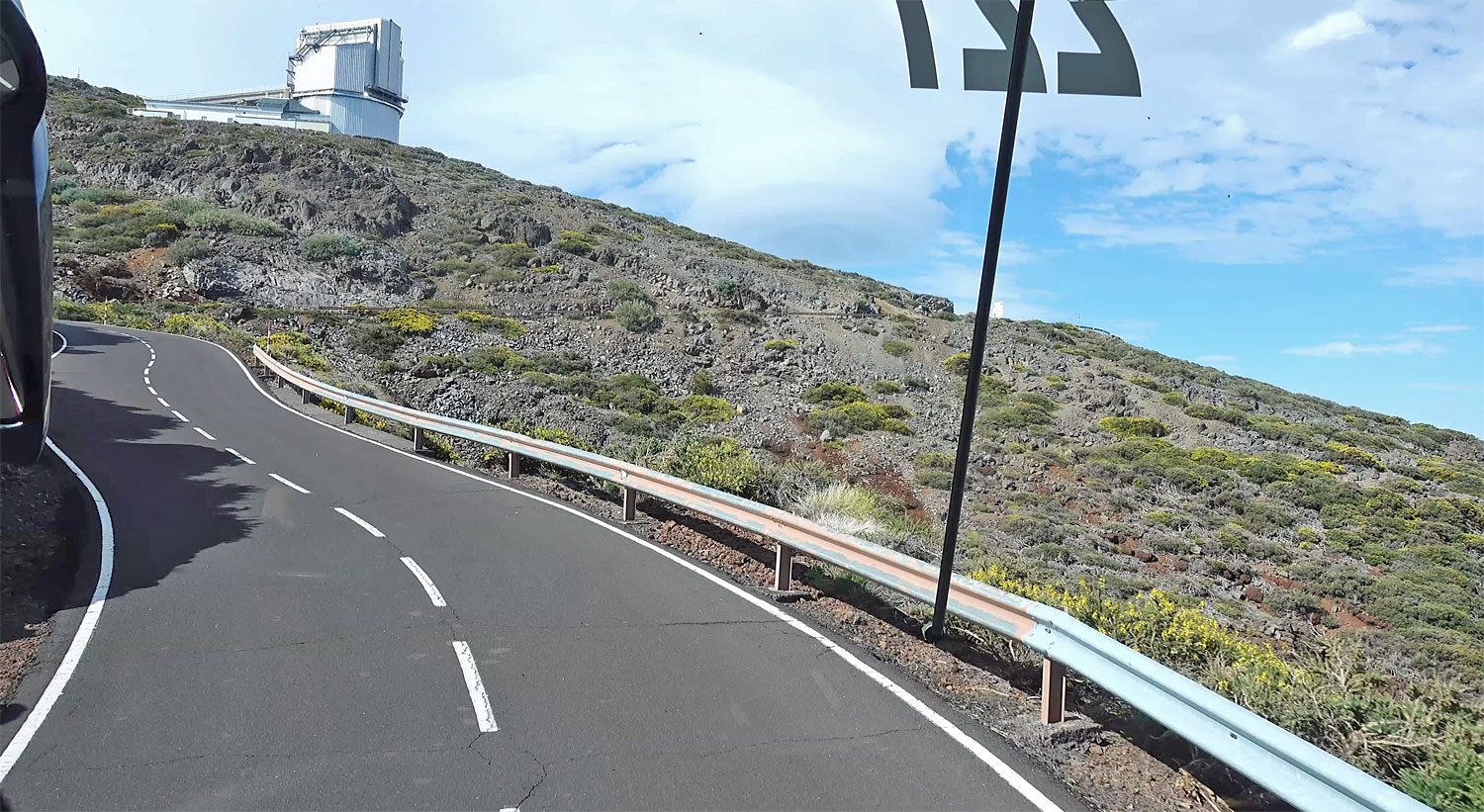 Road To The Observatory La Palma Canary Islands