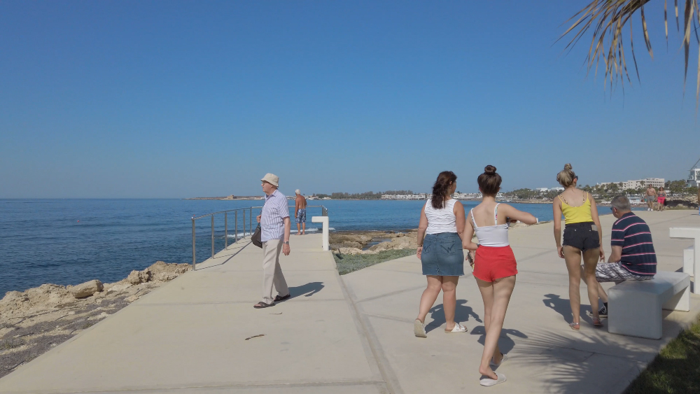 Prom walk Cypria Bay
